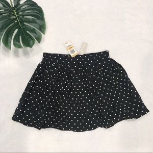 🌴 NWT $39 American Rag Polka Dot Skirt S